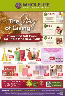 WHOLELIFE catalogue catalogue (valid until 3-12)