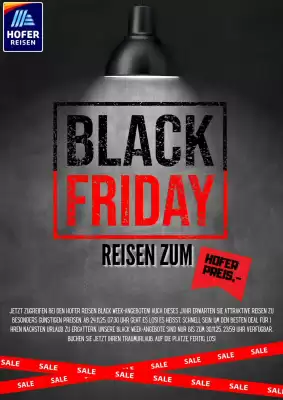 Hofer Reisen Flugblatt