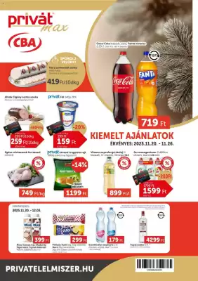 PRIVÁT akciós újság (érvényes eddig: 26-11)