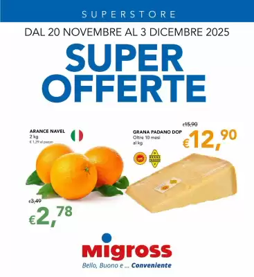 Volantino Migross Superstore (valido fino al 3-12)