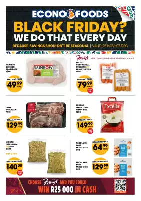 Econo Foods catalogue (valid until 7-12)