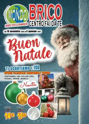 Volantino Mondo Brico (valido fino al 6-01)