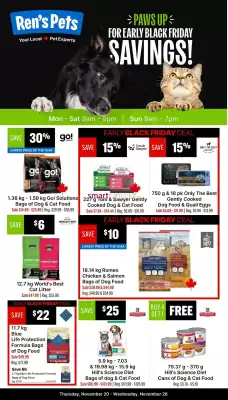 Ren’s Pets Depot flyer (valid until 26-11)