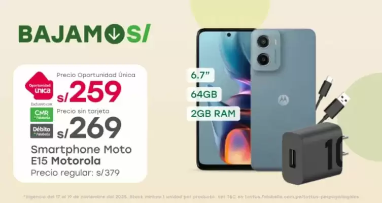 Catálogo Tottus (válido hasta 19-11)