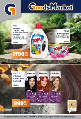 Goods Market akciós újság (érvényes eddig: 29-11)