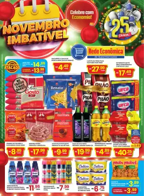 Catálogo Rede Econômica de Supermercados (válido até 27-11)
