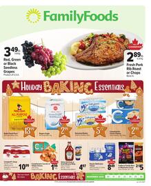 Family Foods flyer week 47 Page 1