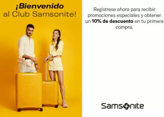 Catálogo Samsonite (válido hasta 31-12)
