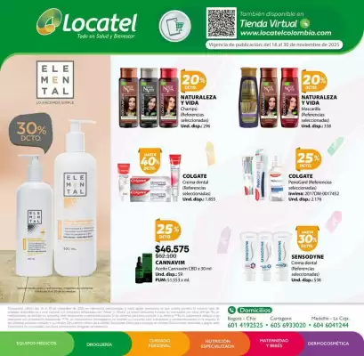 Catálogo Locatel (válido hasta 30-11)