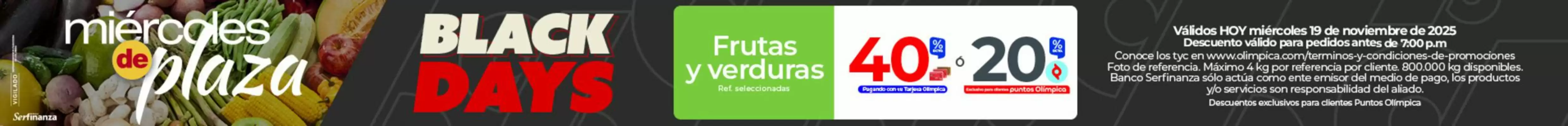 Catálogo Olímpica (válido hasta 19-11)