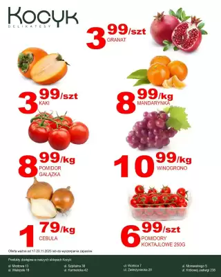 Delikatesy Kocyk gazetka (ważność do 23-11)