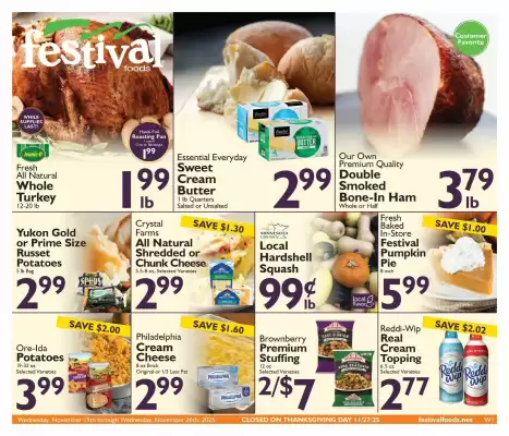 Festival Foods weekly ad (valid until 26-11)