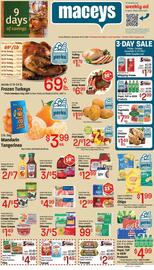 Maceys weekly ad Page 1