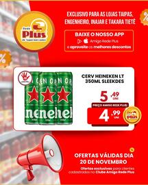 Folheto Rede Plus Supermercados Página 1