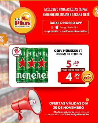 Folheto Rede Plus Supermercados (válido até 20-11)