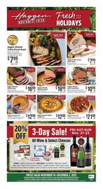 Haggen Food weekly ad Page 1
