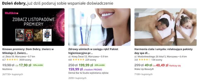 Groupon gazetka Strona 1