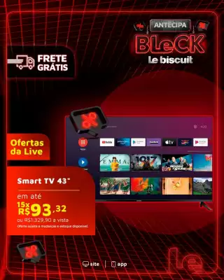 Encarte Le Biscuit (válido até 30-11)