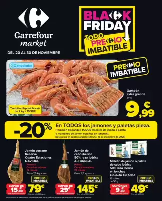 Folleto Carrefour Market (válido hasta el 30-11)