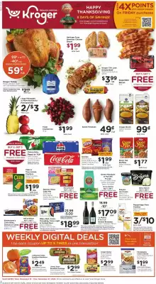 Kroger weekly ad (valid until 27-11)