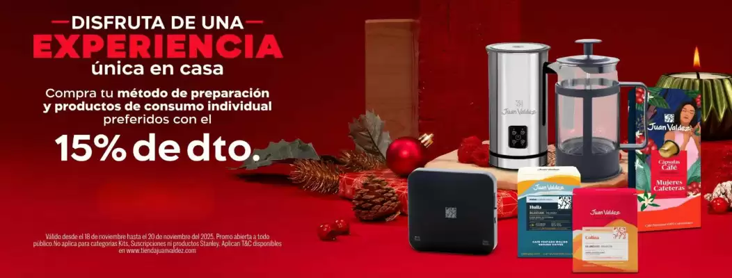 Catálogo Juan Valdez Café (válido hasta 20-11)