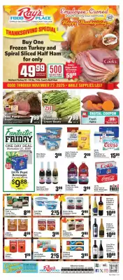 Ray's Food weekly ad (valid until 27-11)