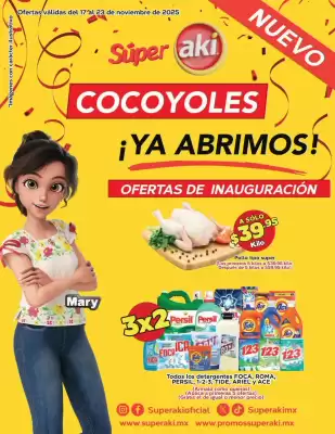 Folleto Super Aki (válido hasta 23-11)