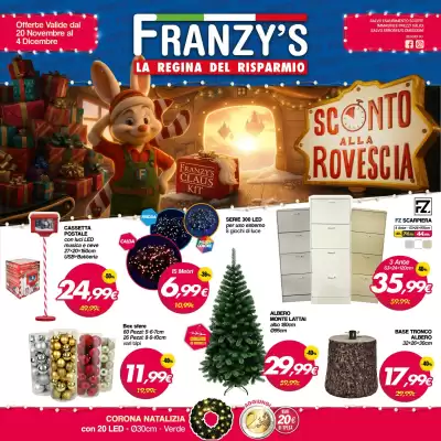 Volantino Franzy's (valido fino al 4-12)
