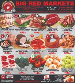 Big Red Markets flyer week 47 Page 1