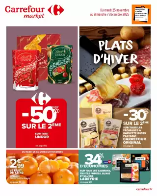 Catalogue Carrefour Market (valable jusqu'au 7-12)