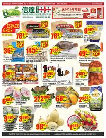 Btrust Supermarket flyer week 47 Page 1