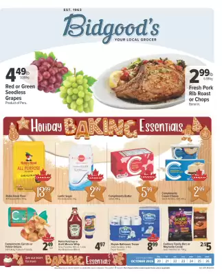 Bidgood's flyer (valid until 26-11)