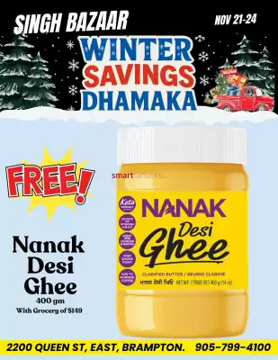 Singh Bazaar flyer (valid until 26-11)