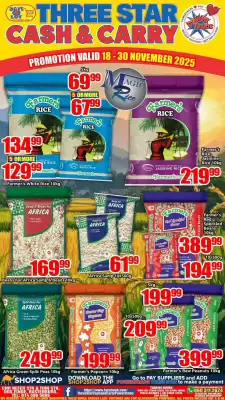 Three Star Cash and Carry catalogue (valid until 30-11)