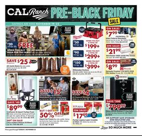 C A L Ranch Stores weekly ad week 47 Page 1