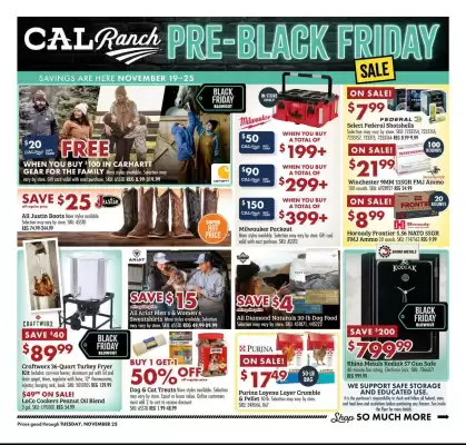 C A L Ranch Stores weekly ad (valid until 25-11)