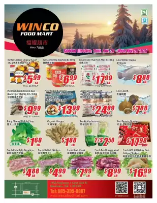 WinCo Food Mart flyer (valid until 27-11)