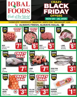 Iqbal Foods flyer (valid until 26-11)