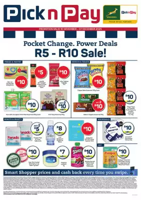 Pick n Pay catalogue (valid until 7-12)