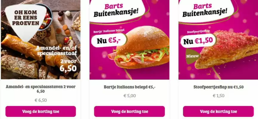 Bakker Bart folder (geldig t/m 23-11)