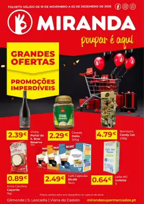 Folheto Miranda Supermercados (válido até 2-12)