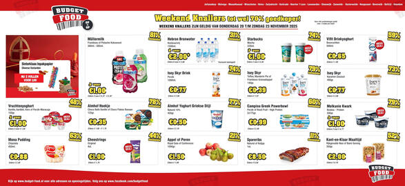 Budget Food folder Pagina 1