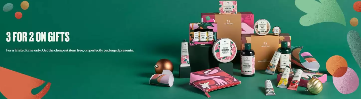 The Body Shop reklamblad (giltig till och med 25-12)