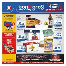Volantino Boningros Cash and Carry Pagina 1