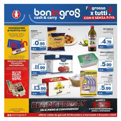 Volantino Boningros Cash and Carry (valido fino al 3-12)