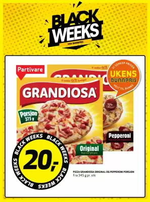 Bunnpris kundeavis (gyldig til 23-11)