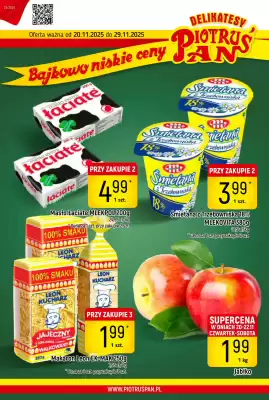 Delikatesy Piotruś Pan gazetka (ważność do 29-11)
