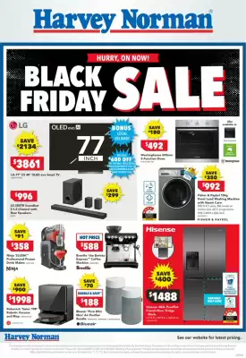 Harvey Norman catalogue (valid until 27-11)