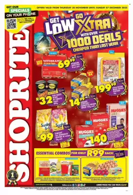Shoprite catalogue (valid until 7-12)