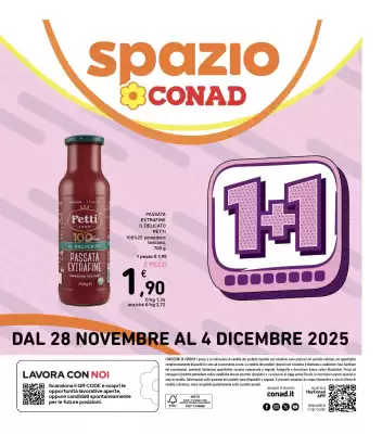 Volantino Spazio Conad (valido fino al 4-12)